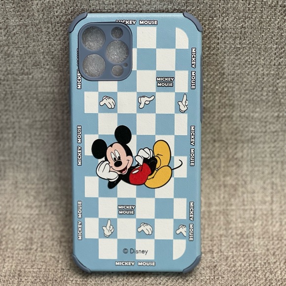 Mickey Mouse Leather Embossed Case in Blue Color - Picture 3 of 8